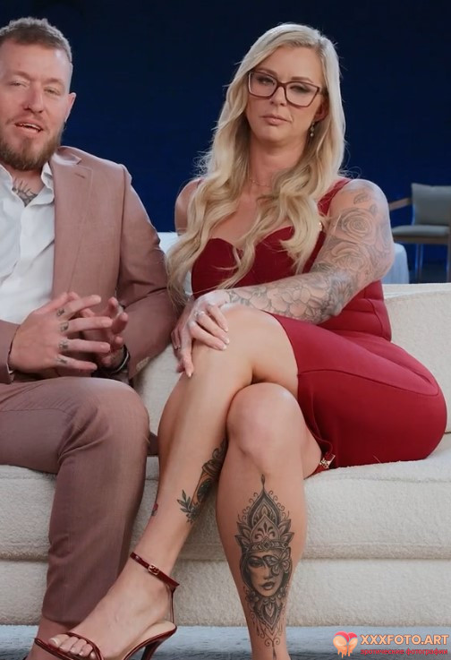 Моя блондинистая жена любит черный член